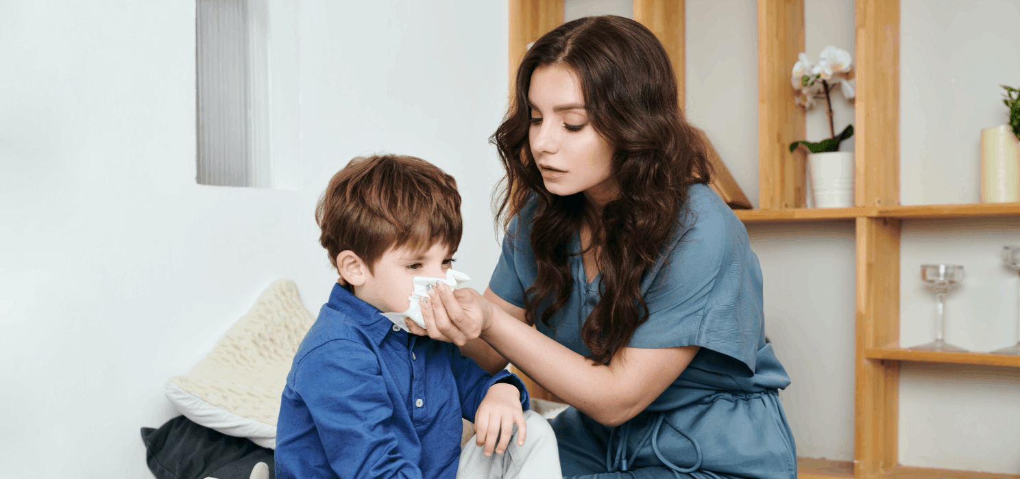 Как очистить полость носа ребенка?